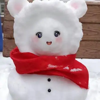 超可爱的雪人头像