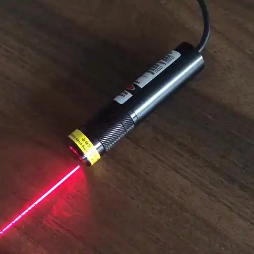 可调红光660nm 50mw十字激光定位灯光线粗细可调环形激光器发射头