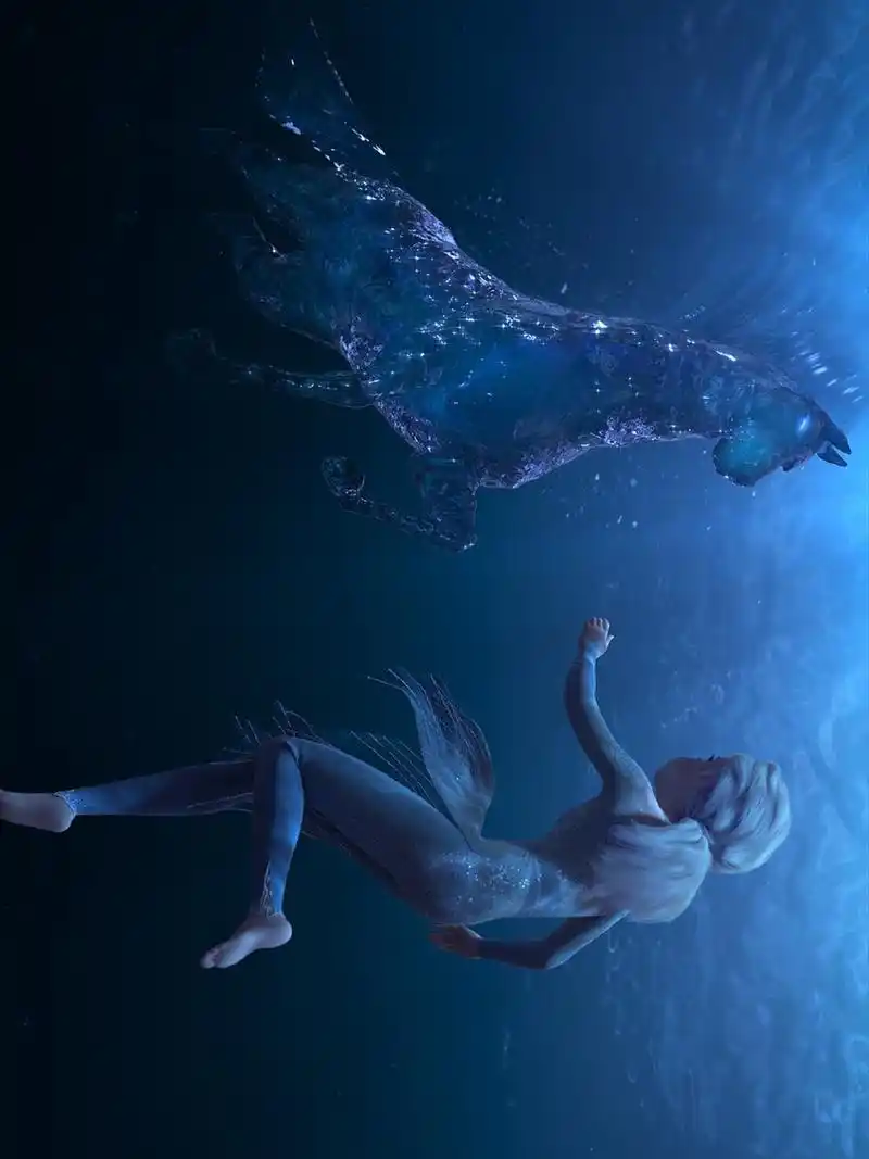 最后一波壁纸 有可爱的火蜥蜴和雪宝喔 冰雪奇缘2|高清壁纸