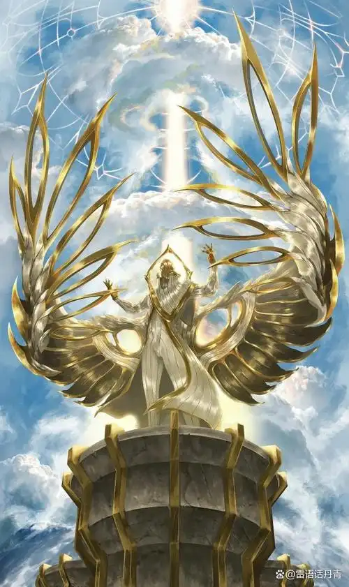 天使之光:大天使米迦勒在cg绘画中的闪耀主题