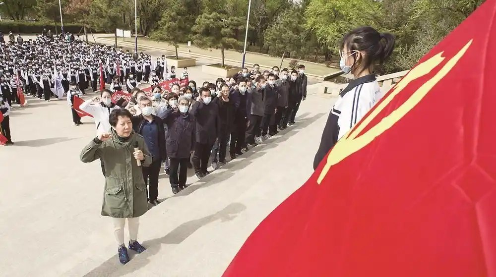 唐山十中:学党史 强信念 跟党走