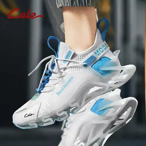 cele潮鞋男刀锋战士跑步鞋网面透气休闲鞋男士运动鞋高档帅气男鞋