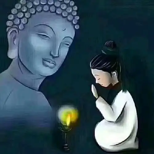 1这几天,一幅"求佛"的图片刷爆了朋友圈.