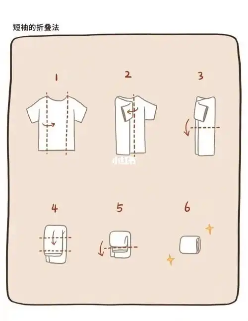怎么才能让衣服不凌乱?各种衣物折叠方法