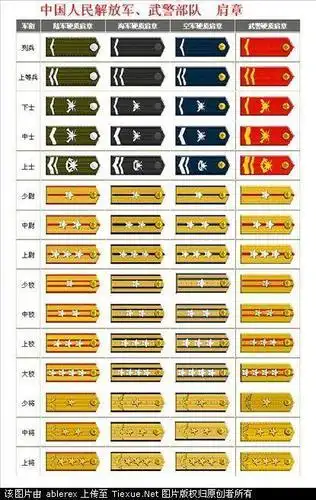 军人肩章简笔画