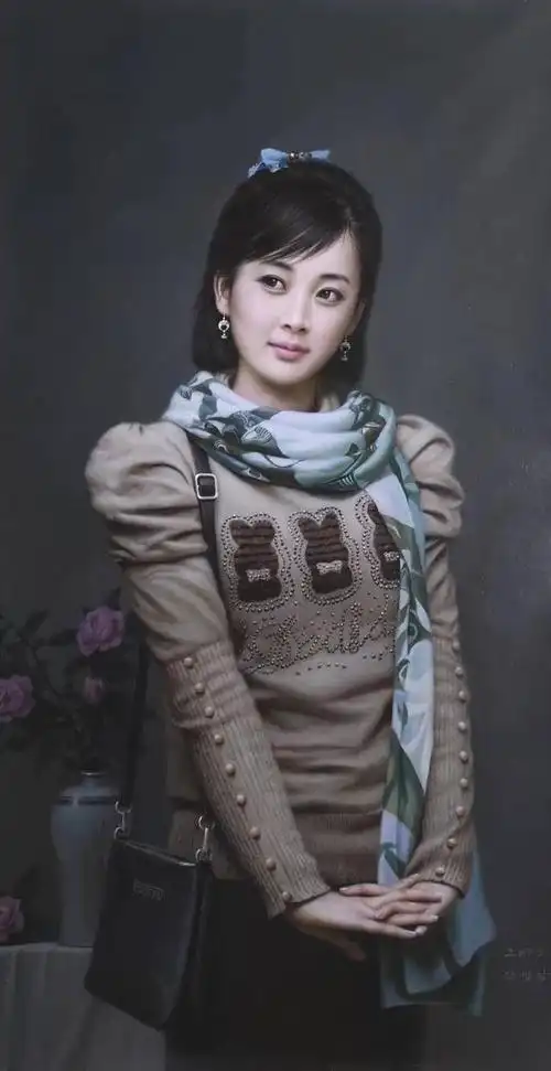 朝鲜写实油画人物肖像赏析