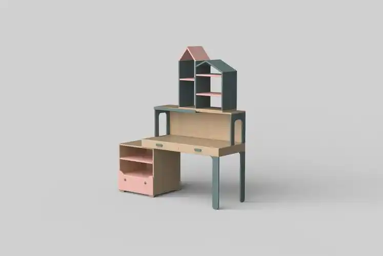 工业设计,儿童家具,学习桌,多功能,产品设计