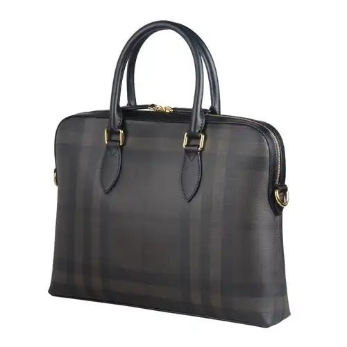 [9.9新]未使用品博柏利burberry男士公文包双用包手提包