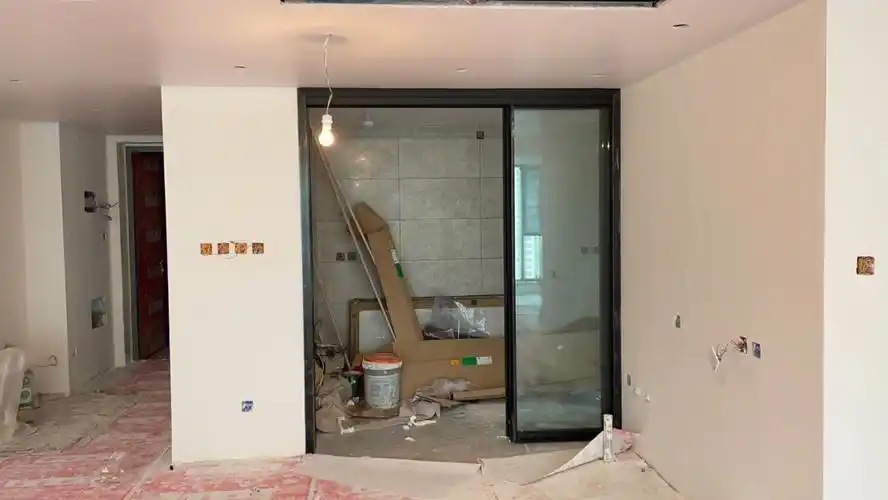 装修记录之铝合金门安装