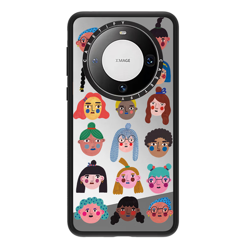 casetify 原版镜面满屏头像女孩 华为 mate 60