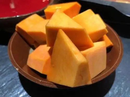 南瓜,每次火锅必点品之一吧