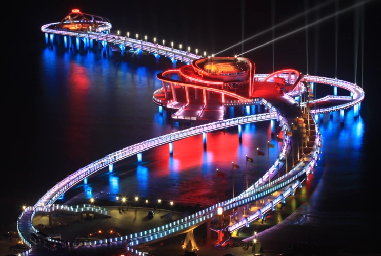 最美西海岸-卡斯特酒庄 天马栈桥 万米金沙滩半日 - 烟台文旅云