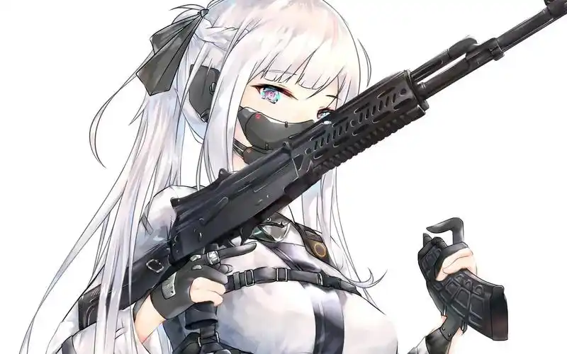 少女前线ak12雪狼开眼了