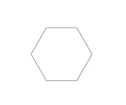 幼儿园六边形简笔画