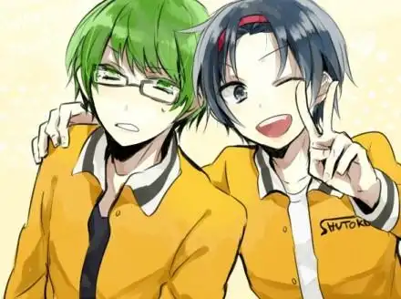 黑子的篮球-板车二人组-绿间/高尾