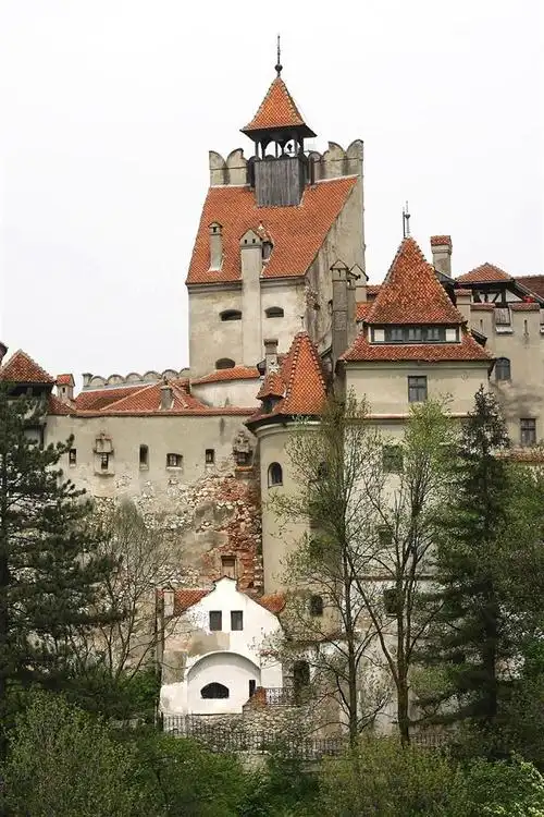 罗马尼亚,布兰城堡,树木