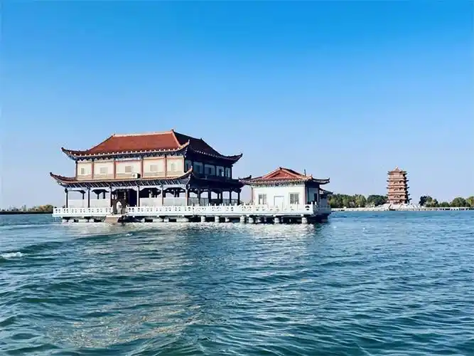 高台大湖湾风光如画_景区_旅游_保护