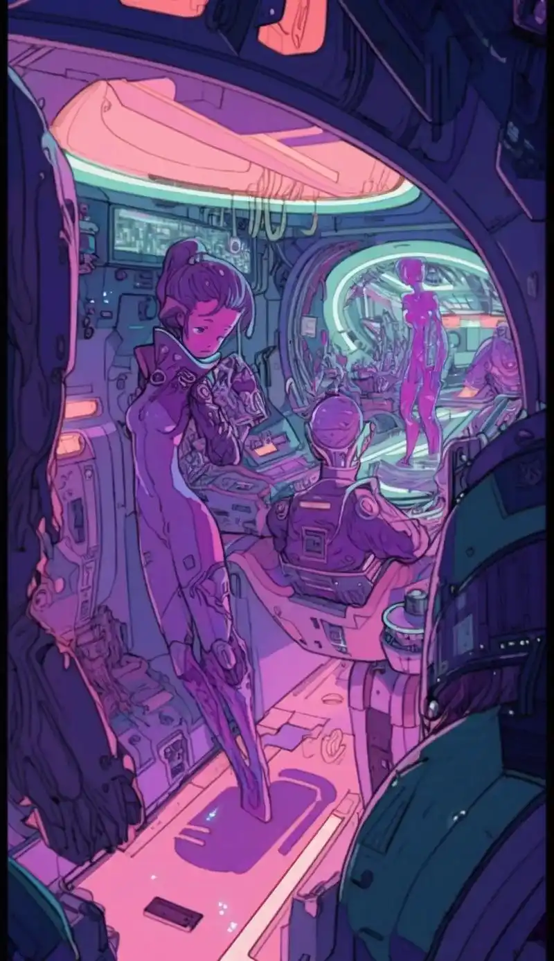 据我所知,我一无所知.#ai绘画 #科幻壁纸 #插画 #ip - 抖音