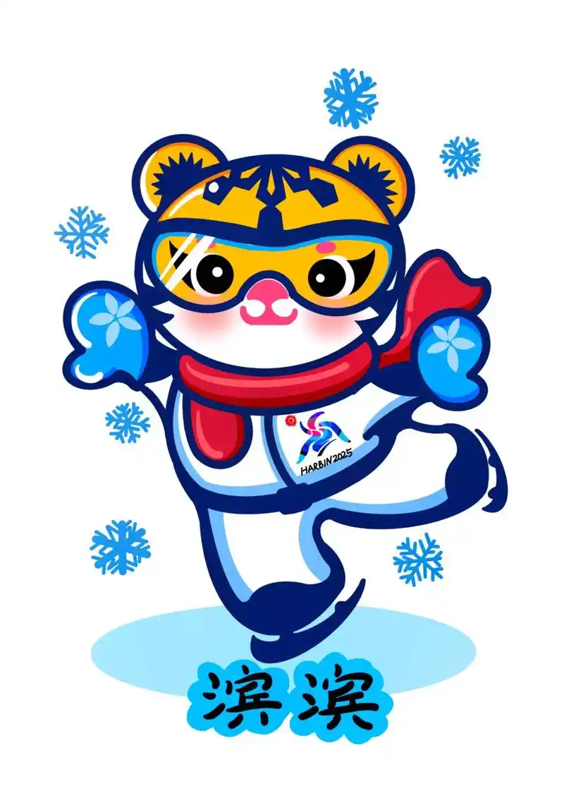 亚冬会吉祥物滨滨妮妮亮相 #吉祥物 #简笔画 #滨滨 #亚 - 抖音