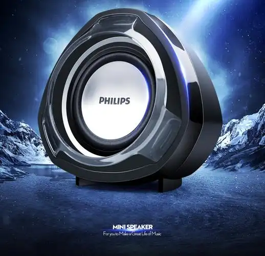 飞利浦(philips)spa311电脑音响家用超重低音炮3d环绕迷你多媒体台