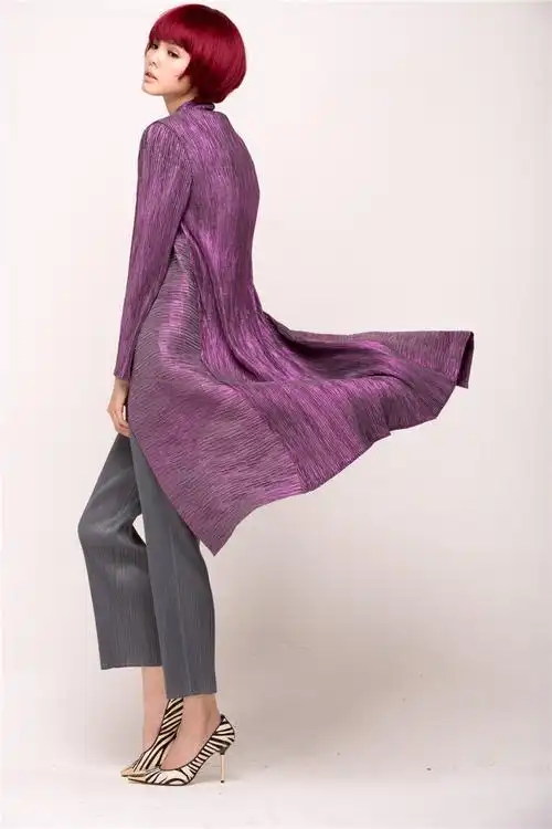 2016春季新品三宅一生褶皱大码女装原创