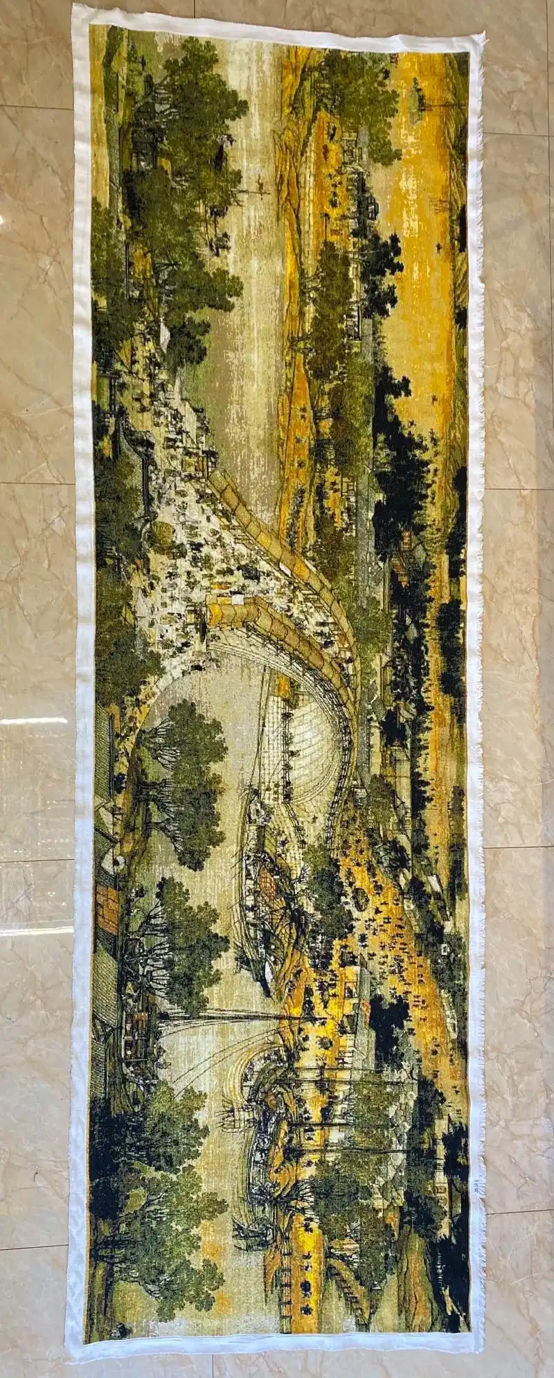 清明上河图全日字十字绣 - 抖音