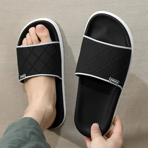 拖鞋男士夏季外穿浴室洗澡软底防滑家居家用居家凉拖