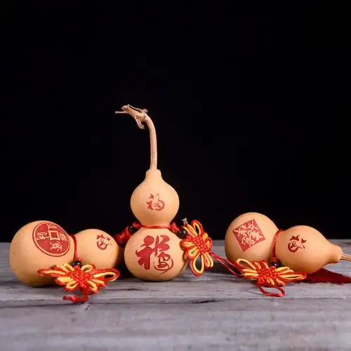 葫仙天然大小葫芦挂件雕刻烙画摆件天然葫芦招财纳福