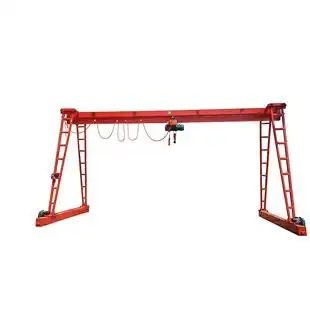 mh型地面行走轨道电动葫芦单梁门式起重机32吨独梁龙门吊起重机
