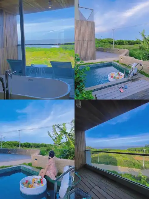 国庆游玩涠洲岛双人游住进了绝美海景房