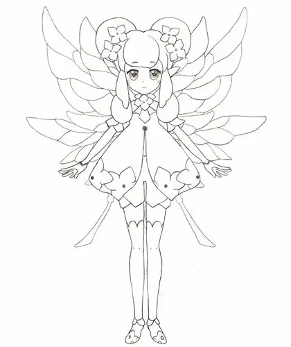 今天的教程结束了~借用绣球花精灵王的花语"永恒的希望"来做个结尾