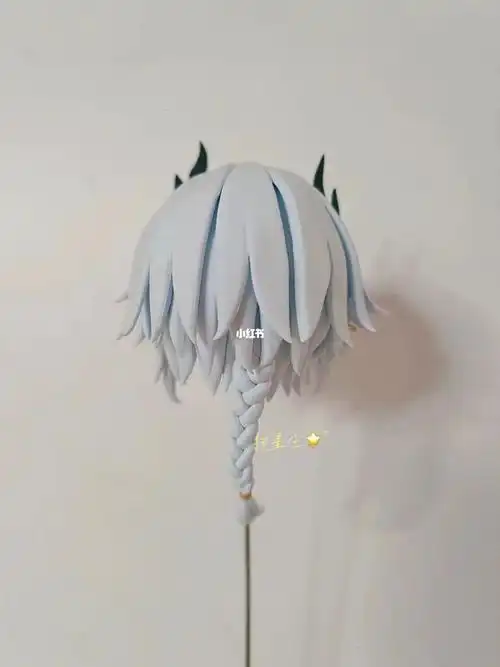 头上长犄角的娃粘土ob11小龙角