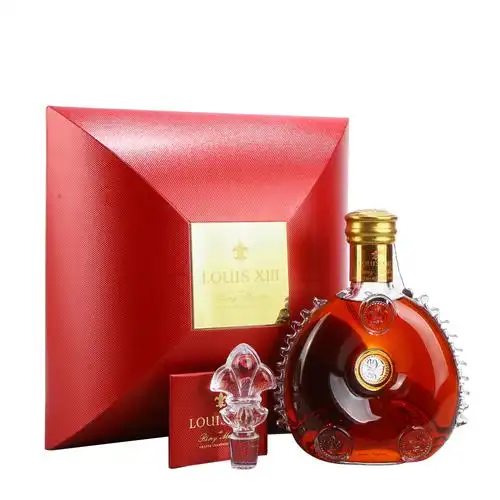 3.2000年代贝壳版人头马路易十三特级干邑白兰地 40度700ml