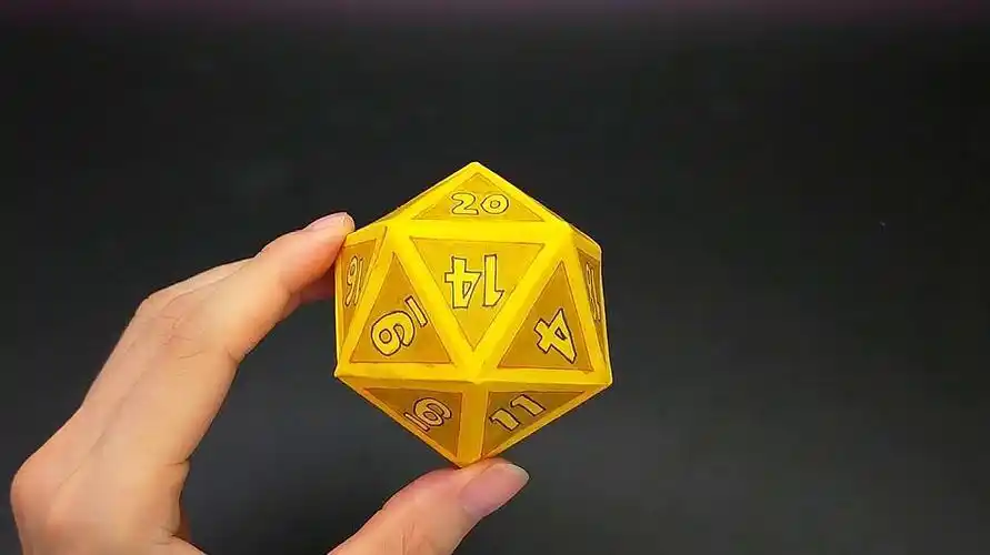 另类折纸骰子用折纸教你手工diy制作骰子儿童折纸大全折纸教程另类