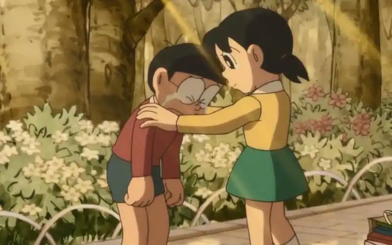 【大雄】静香:"如果不在你身边,那就太危险了,我看不下去".