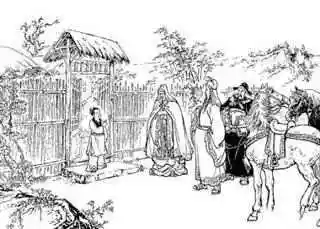 三顾茅庐手抄报简单好看 三顾茅庐的手抄报版面设计图片