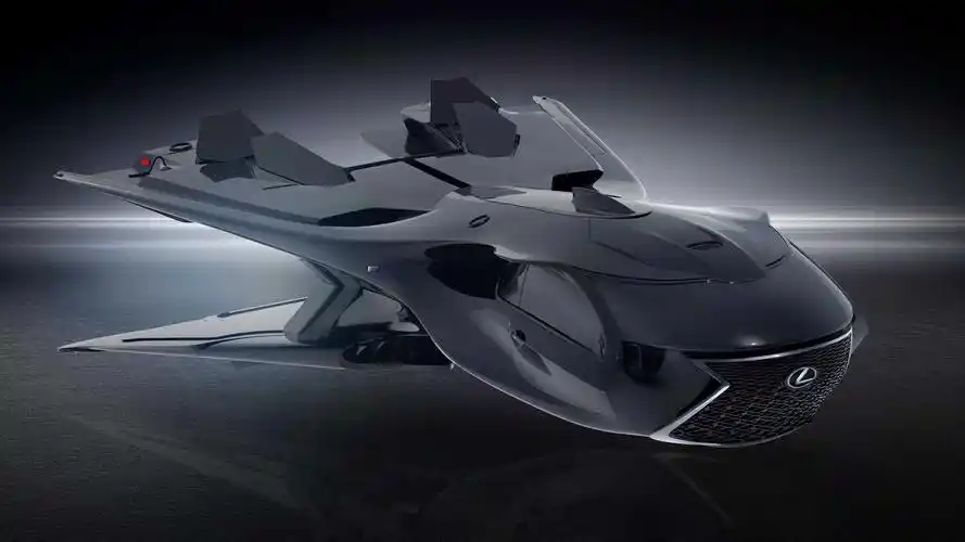 为电影《mib》而生 雷克萨斯发布全新概念宇宙飞船官图