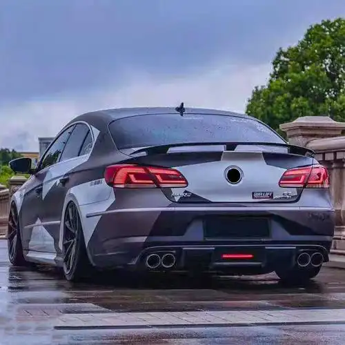 大众cc包围改装适用于0918款专用新cc大小包围rline后唇改装