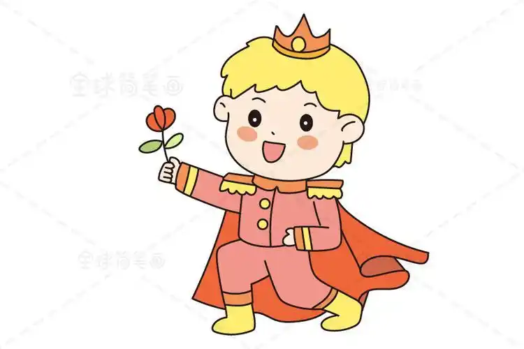 小王子可可简笔画