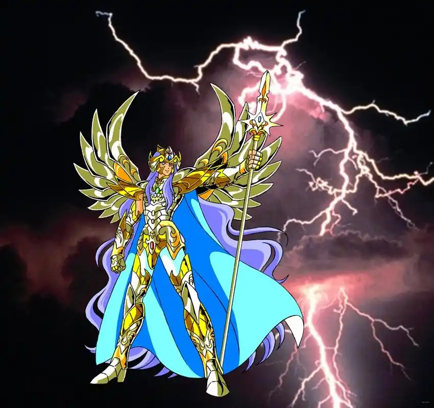 圣斗士星矢天界篇夭折,但不妨碍粉丝们设想宙斯的神圣衣