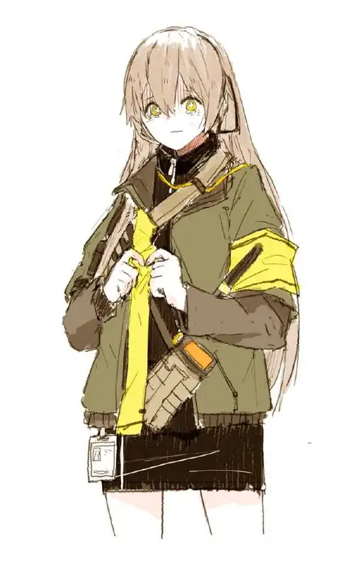 ump40 drawn by ryne #少女前线# 来自girlsfrontline-dcinside