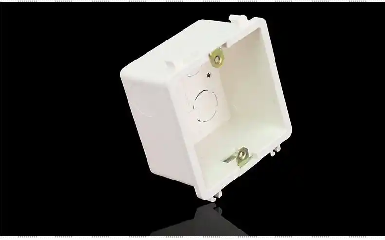 86型暗装底盒开关面板接线盒二联三联拼装通用加厚pvc阻燃下线盒