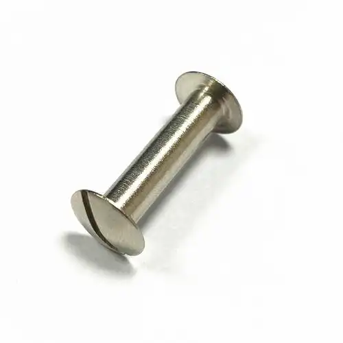 工厂大量供应 不锈钢一字槽子母钉 十字头子母钉 书钉 可调节螺钉