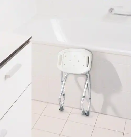 洗澡椅沐浴洗浴专用椅卫生间坐凳淋浴房凳子家用浴室座椅加固折叠款