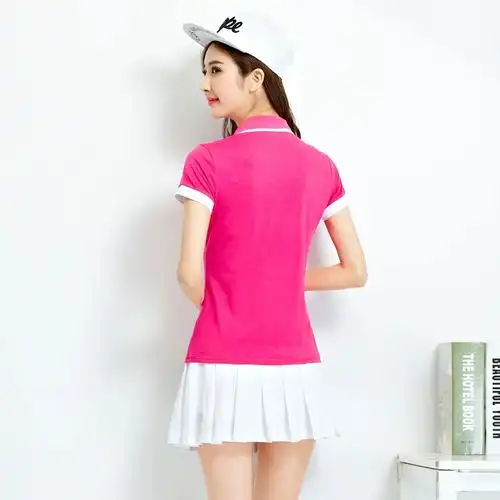 网球裙运动套装女夏季短裙羽毛球服幼儿园教师园服网球服半身裙裤