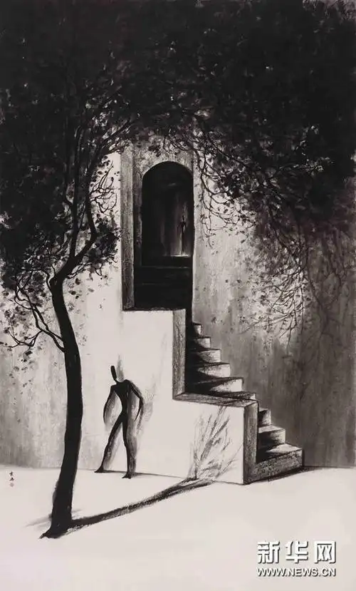 贾云娣《门》系列 200cm x 120cm 2019