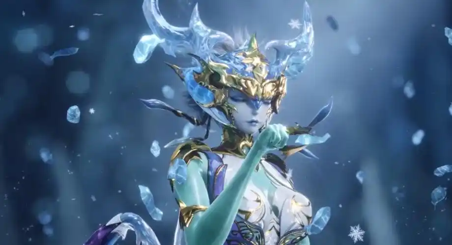 斗罗:冰帝的形象让人一言难尽,头饰毫无美感可言,亮点在尾巴_腾讯新闻