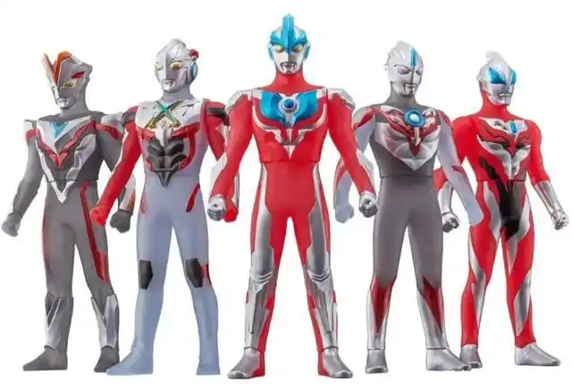 新生代英雄集结,新生代奥特曼限定软胶套装第一弹登场