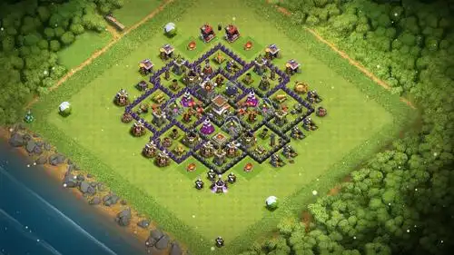 8本八本日常阵型,部落冲突阵型分享,8本八本日常阵型分享链接,8本八本