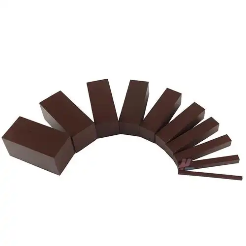 蒙氏感官教具幼儿蒙特梭利早教家庭装小号榉木棕色梯玩具2-5岁